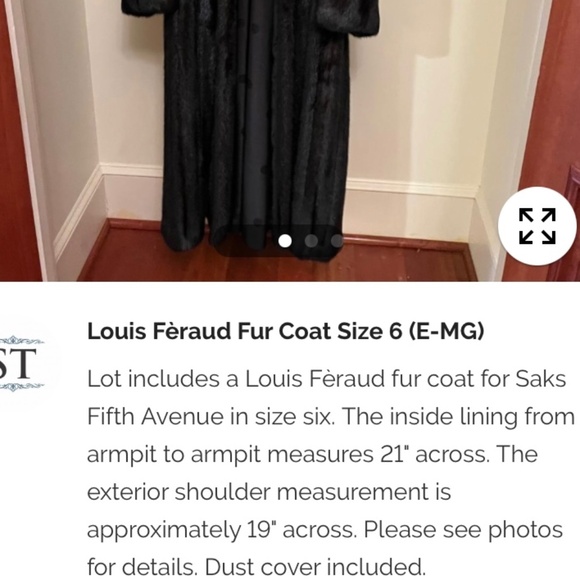 Full length mink coat. - Picture 13 of 13